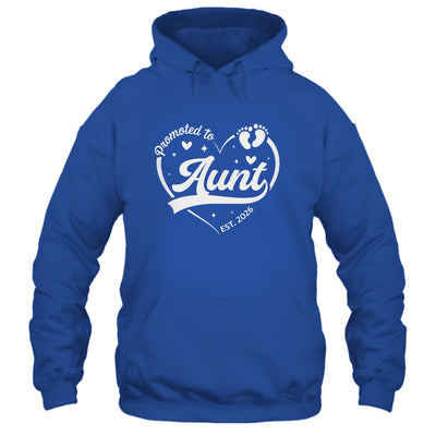Promoted To Aunt Est 2026 Soon To Be New Grandmom Heart Shirt & Tank Top | siriusteestore