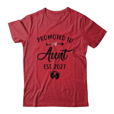 Promoted To Aunt Est 2027 First Time Mothers Day Shirt & Hoodie | siriusteestore