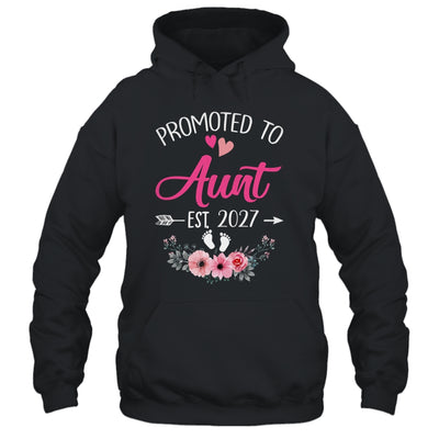 Promoted To Aunt Est 2027 Mothers Day First Time Shirt & Tank Top | siriusteestore