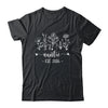 Promoted To Auntie 2026 Pregnancy Announcement Floral Shirt & Hoodie | siriusteestore