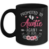 Promoted To Auntie Again Est 2025 Mothers Day Mug | siriusteestore