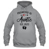 Promoted To Auntie Est 2025 First Time Mothers Day Shirt & Tank Top | siriusteestore