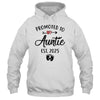 Promoted To Auntie Est 2025 First Time Mothers Day Shirt & Tank Top | siriusteestore