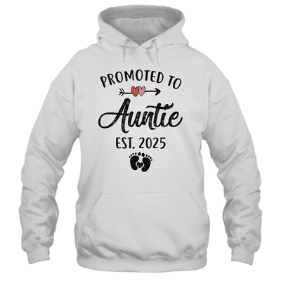 Promoted To Auntie Est 2025 First Time Mothers Day Shirt & Tank Top | siriusteestore