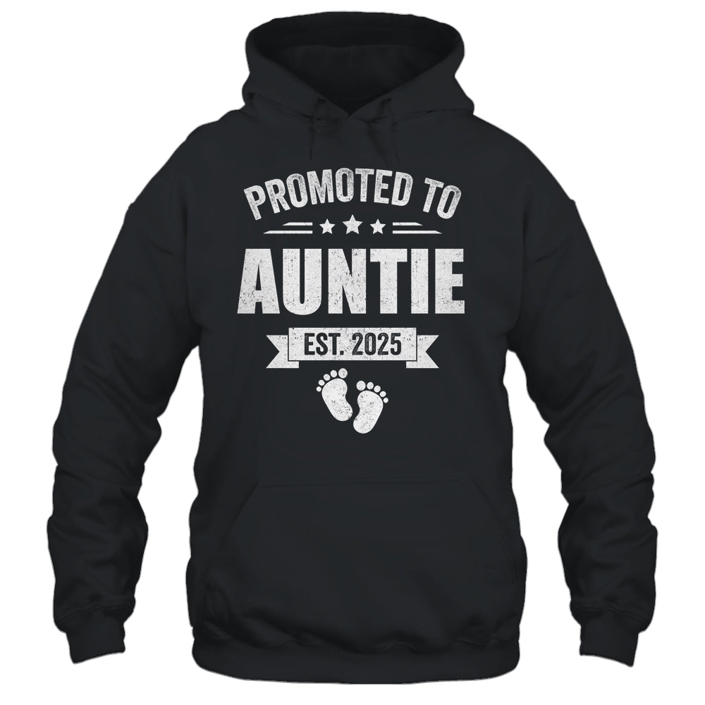 Promoted To Auntie Est 2025 Mothers Day First Time New Shirt & Tank Top | siriusteestore