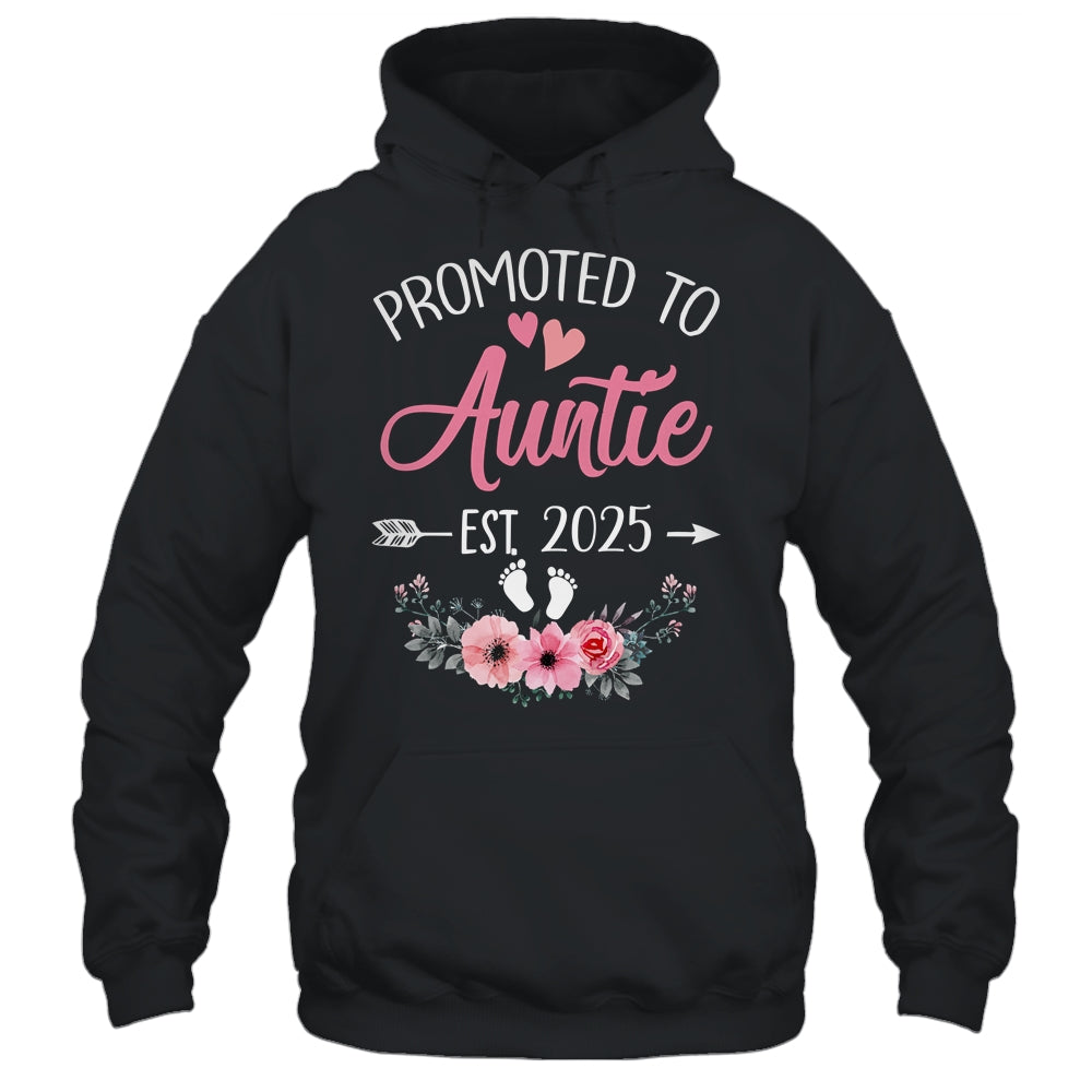 Promoted To Auntie Est 2025 Mothers Day First Time Shirt & Tank Top | siriusteestore