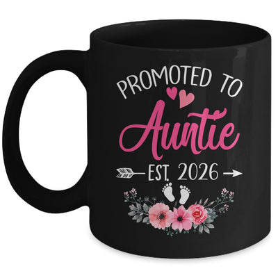 Promoted To Auntie Est 2026 Mothers Day First Time Mug | siriusteestore
