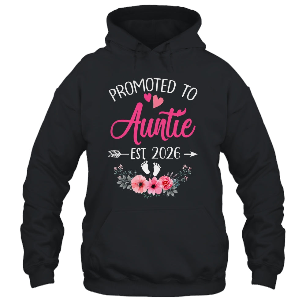 Promoted To Auntie Est 2026 Mothers Day First Time Shirt & Tank Top | siriusteestore