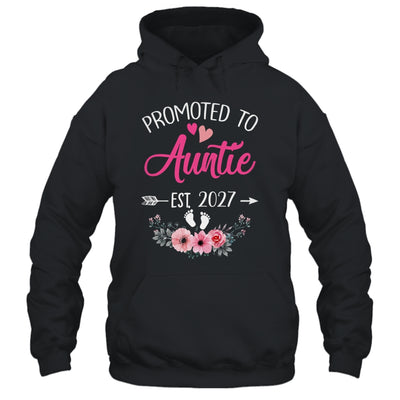Promoted To Auntie Est 2027 Mothers Day First Time Shirt & Tank Top | siriusteestore