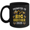 Promoted To Big Brother 2025 Construction Excavator Mug | siriusteestore