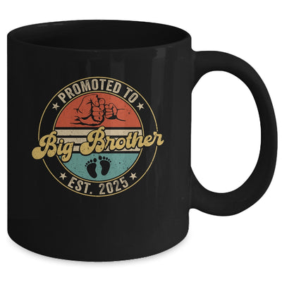 Promoted To Big Brother 2025 Pregnancy New First Brother Mug | siriusteestore