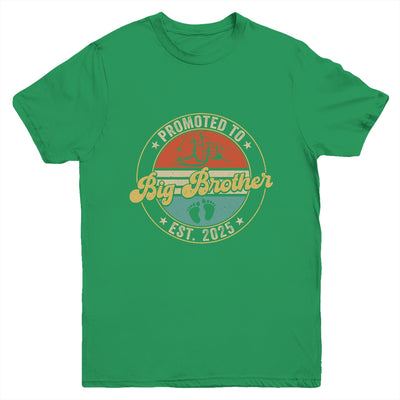 Promoted To Big Brother 2025 Pregnancy New First Brother Youth Shirt | siriusteestore