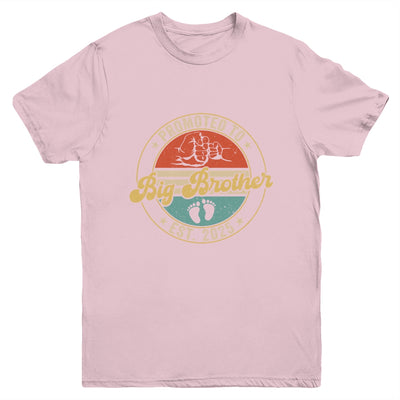Promoted To Big Brother 2025 Pregnancy New First Brother Youth Shirt | siriusteestore
