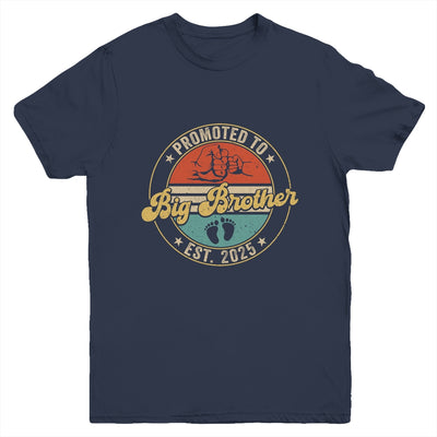 Promoted To Big Brother 2025 Pregnancy New First Brother Youth Shirt | siriusteestore