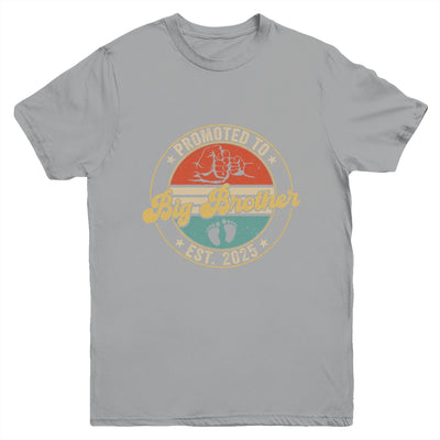 Promoted To Big Brother 2025 Pregnancy New First Brother Youth Shirt | siriusteestore