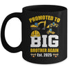 Promoted To Big Brother Again 2025 Construction Excavator Mug | siriusteestore