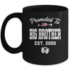 Promoted To Big Brother Est 2025 Funny First Time Brother Mug | siriusteestore