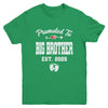 Promoted To Big Brother Est 2025 Funny First Time Brother Youth Shirt | siriusteestore