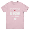 Promoted To Big Brother Est 2025 Funny First Time Brother Youth Shirt | siriusteestore