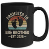 Promoted To Big Brother Est 2026 Brother Vintage Mug | siriusteestore