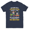 Promoted To Big Brother Funny Tractor Boys Big Brother Youth Shirt | siriusteestore