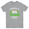 Promoted To Big Cousin 2026 T-Rex Dinosaur Boys Youth Shirt | siriusteestore