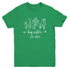 Promoted To Big Sister 2025 Pregnancy Announcement Floral Youth Shirt | siriusteestore
