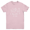 Promoted To Big Sister 2026 Pregnancy Announcement Floral Youth Shirt | siriusteestore
