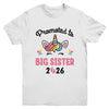 Promoted To Big Sister 2026 Unicorn Baby Announcement Youth Shirt | siriusteestore
