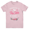 Promoted To Big Sister Again Est 2025 New Sister Youth Shirt | siriusteestore