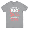 Promoted To Big Sister Again Est 2026 Going To Be Big Sister Youth Shirt | siriusteestore