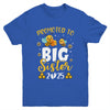Promoted To Big Sister Est 2025 Cute Bees Girls Kids Youth Shirt | siriusteestore