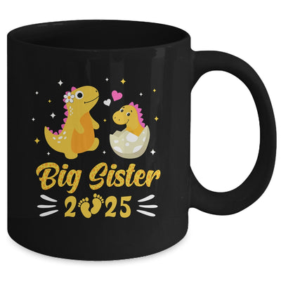 Promoted To Big Sister Est 2025 Going To Be Big Sister Kids Mug | siriusteestore