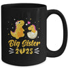 Promoted To Big Sister Est 2025 Going To Be Big Sister Kids Mug | siriusteestore