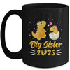 Promoted To Big Sister Est 2025 Going To Be Big Sister Kids Mug | siriusteestore