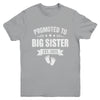 Promoted To Big Sister Est 2025 New Sister First Time New Youth Shirt | siriusteestore
