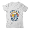 Promoted To Dad Est 2025 First Time Fathers Day Vintage Shirt & Hoodie | siriusteestore