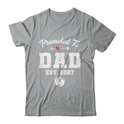 Promoted To Dad Est 2027 Funny First Time Fathers Day Shirt & Hoodie | siriusteestore