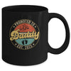 Promoted To Daddy 2025 Pregnancy New First Daddy Retro Mug | siriusteestore