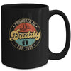 Promoted To Daddy 2025 Pregnancy New First Daddy Retro Mug | siriusteestore