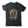 Promoted To Daddy Est 2025 Fathers Day Vintage Shirt & Hoodie | siriusteestore