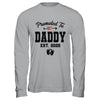 Promoted To Daddy Est 2025 First Time Fathers Day Shirt & Hoodie | siriusteestore