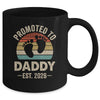 Promoted To Daddy Est 2026 Fathers Day Vintage Mug | siriusteestore