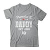 Promoted To Daddy Est 2026 Funny First Time Fathers Day Shirt & Hoodie | siriusteestore