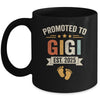 Promoted To Gigi 2025 Retro Soon To Be Gigi Est 2025 Mug | siriusteestore