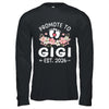 Promoted To Gigi 2026 First Time Floral New Gigi Shirt & Hoodie | siriusteestore