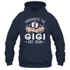 Promoted To Gigi 2026 First Time Floral New Gigi Shirt & Hoodie | siriusteestore