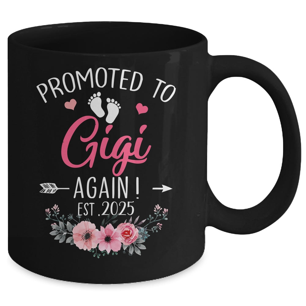 Promoted To Gigi Again Est 2025 Mothers Day Mug | siriusteestore