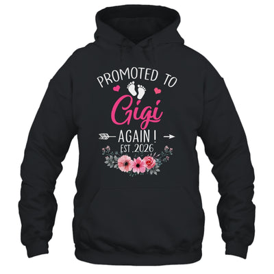 Promoted To Gigi Again Est 2026 Mothers Day Shirt & Tank Top | siriusteestore