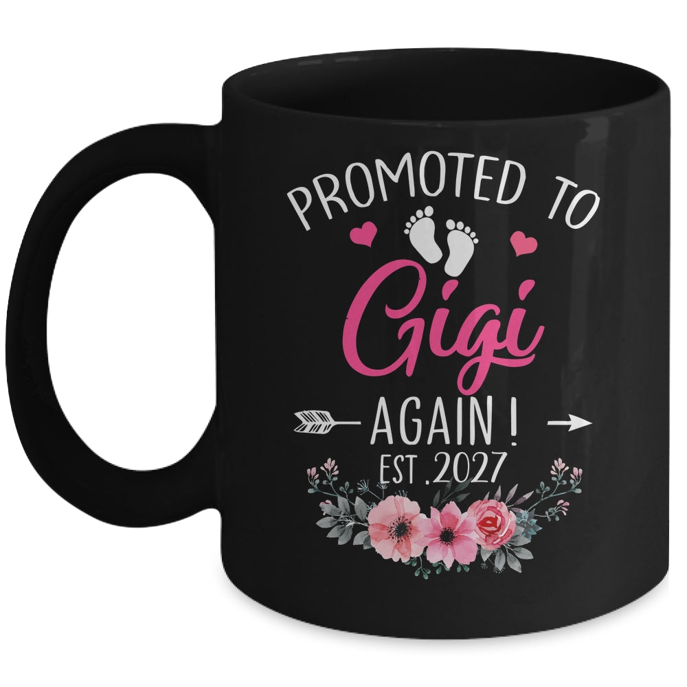 Promoted To Gigi Again Est 2027 Mothers Day Mug | siriusteestore
